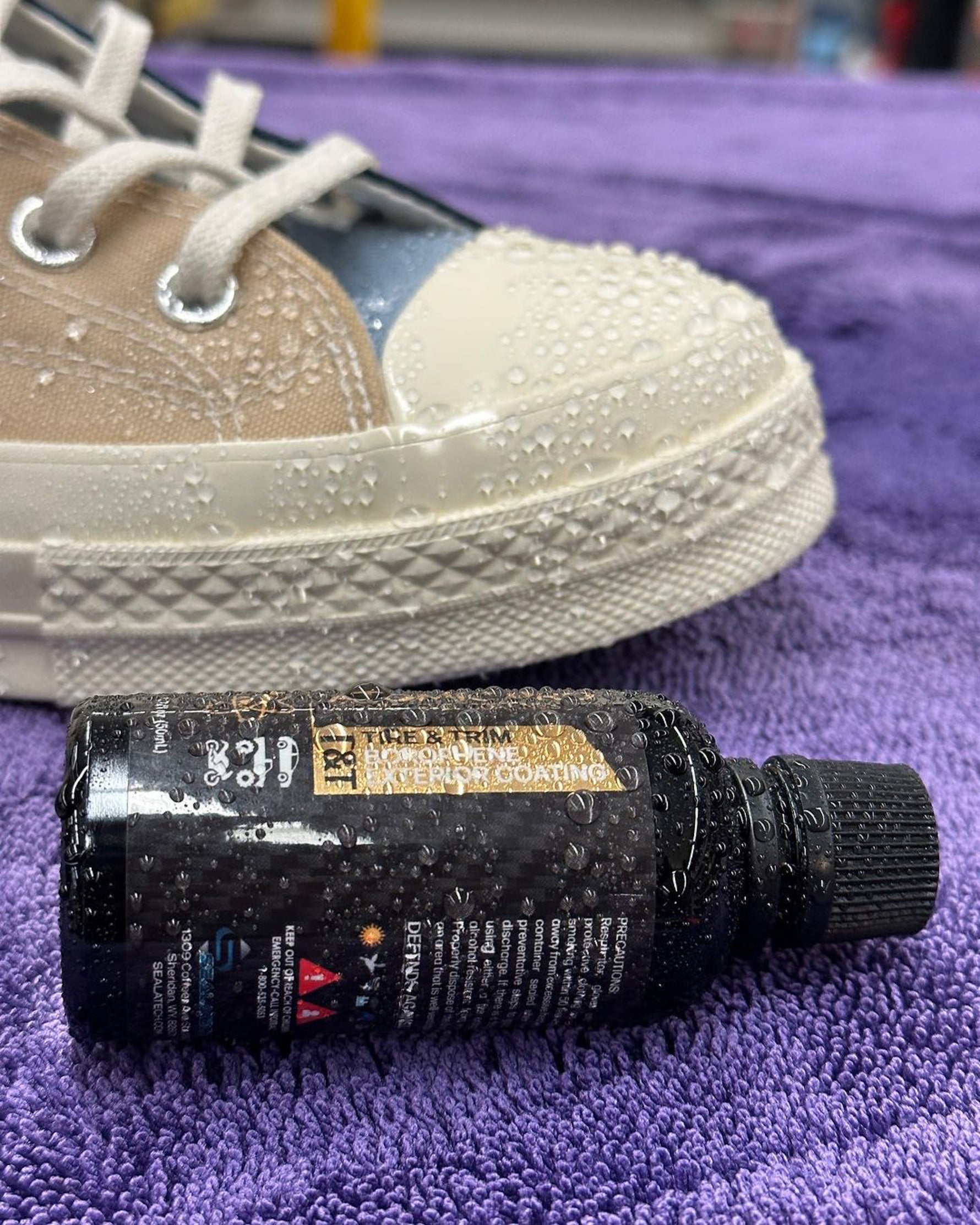 Ceramic coating on your footwear is a great idea.  ATOMIC PRO offers a wide range of options